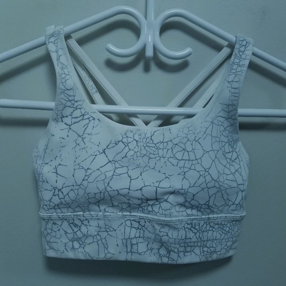 Lululemon Energy Bra 2 XXS Woman's Longline Medium Support B–D Dye Thread Cups